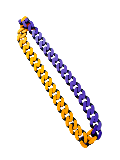 Rave Chain (NEON ORANGE / PURPLE)